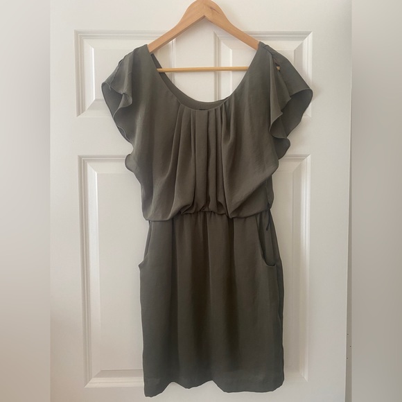 City Triangles Dresses & Skirts - City Triangles Satin Dress with Pockets